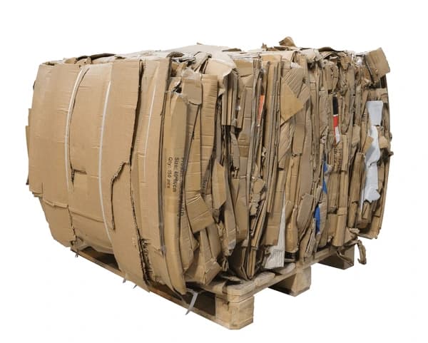 OCC bales ready for export — ScraPack Solutions